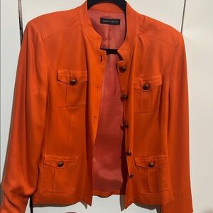 Valerie Stevens Women's Bold Orange Blazer